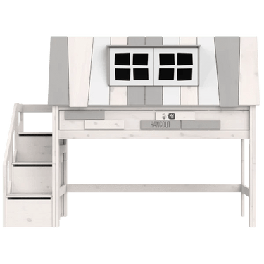 Mid Sleeper Bed 128 cm with House - My Hangout Bed LIFETIME Kidsrooms