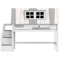 Mid Sleeper Bed 128 cm with House - My Hangout Bed LIFETIME Kidsrooms