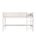 Mid Sleeper Bed 128 cm with Ladder 120x200 cm LIFETIME Kidsrooms
