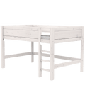 Mid Sleeper Bed 128 cm with Ladder 120x200 cm LIFETIME Kidsrooms