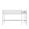 Mid Sleeper Bed 128 cm with Ladder 120x200 cm LIFETIME Kidsrooms
