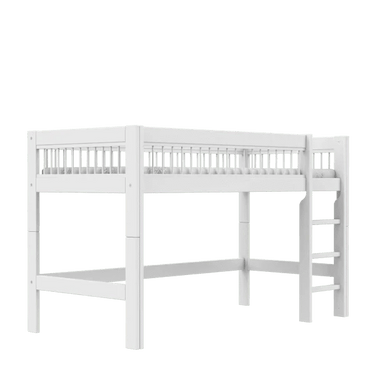 Mid Sleeper Bed 128 cm with Ladder - Breeze Bed LIFETIME Kidsrooms