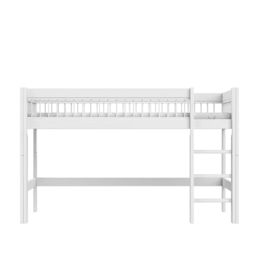 Mid Sleeper Bed 128 cm with Ladder - Breeze Bed LIFETIME Kidsrooms