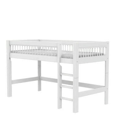 Mid Sleeper Bed 128 cm with Ladder - Breeze Bed LIFETIME Kidsrooms