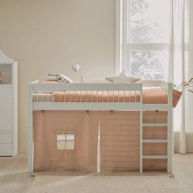 Mid Sleeper Bed 128 cm with Ladder - Breeze Bed LIFETIME Kidsrooms