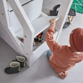 Mid Sleeper Bed 128 cm with Staircase Bed LIFETIME Kidsrooms