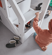 Mid Sleeper Bed 128 cm with Staircase - Breeze Bed LIFETIME Kidsrooms
