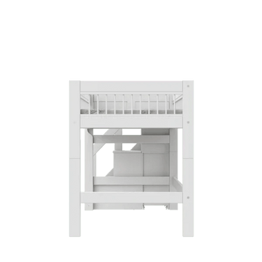 Mid Sleeper Bed 128 cm with Staircase - Breeze Bed LIFETIME Kidsrooms