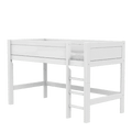 Mid Sleeper Bed with Ladder 128 cm - LIFETIME Kidsrooms