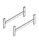 Middle Frame for High and Bunk Beds 120 cm Rebuild Part LIFETIME Kidsrooms