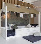 Montessori Bed with Top Construction Bed LIFETIME Kidsrooms