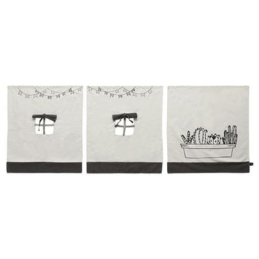 Play Curtain for Mid Sleeper Bed - Cactus Play curtain LIFETIME Kidsrooms