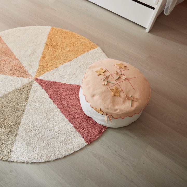 Round tic tac toe Pouf - Fairy Theatre Pouf LIFETIME Kidsrooms