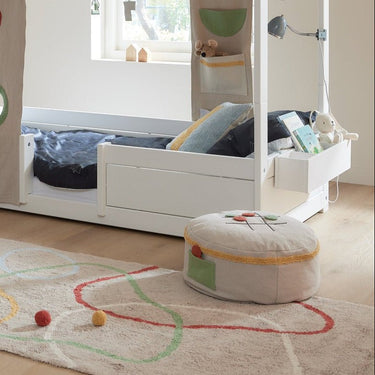 Round tic tac toe Pouf - Olympic Dreams Pouf LIFETIME Kidsrooms