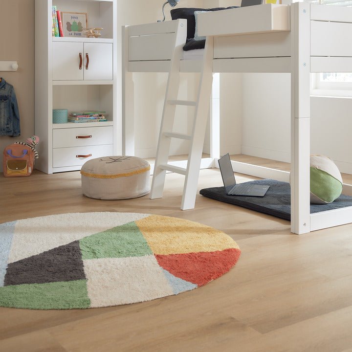 Round Tufted Rug - Olympic Dreams Rug LIFETIME Kidsrooms