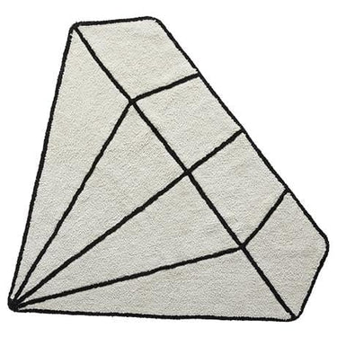 Rug Shaped Like a Diamond - Princess Rug LIFETIME Kidsrooms