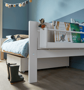 Single Bed 90x200 cm Bed LIFETIME Kidsrooms