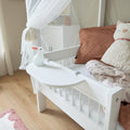 Small Bed Rail with Metal Bars Bed Front LIFETIME Kidsrooms