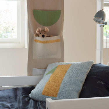 Square Tufted Cushion - Olympics Dreams Cushion LIFETIME Kidsrooms