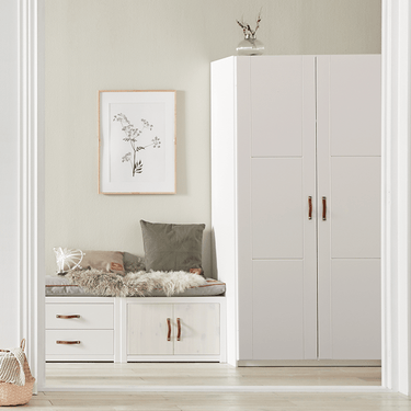Wardrobe with Clothes Rail, 100 cm LIFETIME Kidsrooms
