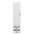 Wardrobe with Clothes Rail and Drawers, 50 cm LIFETIME Kidsrooms