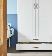 Wardrobe with Shelves, Clothes Rail and Drawers, 100 cm LIFETIME Kidsrooms
