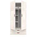 Wardrobe with Shelves, Clothes Rail and Drawers, 100 cm LIFETIME Kidsrooms