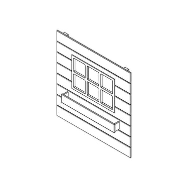 Panel for House Bed 100 cm - Lake House Rebuild Part LIFETIME Kidsrooms
