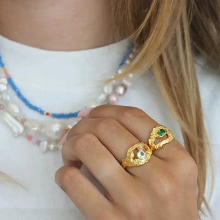 STINE-A-Jewelry-Ringe-Forgyldte PLAZA