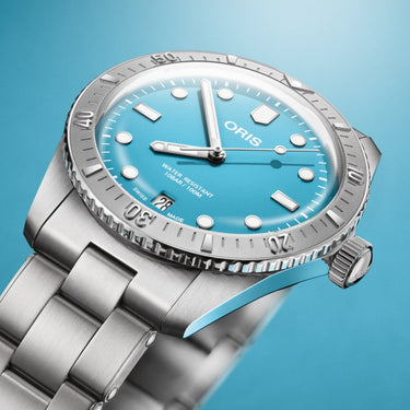 Divers 65 Date Cotton Candy 73377714055MB fra Oris