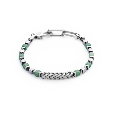 Armbånd Aventurin/Hæmatit