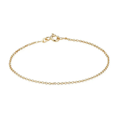 Anker Rund Armbånd 0,40 - 8 kt. Guld fra Gold Essentials by Plaza