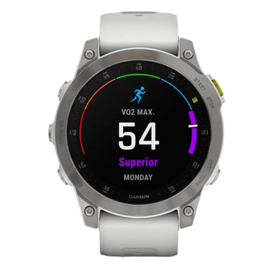 epix™ (Gen 2) – Sapphire Edition | 47 mm, Titanium med hvid fra Garmin