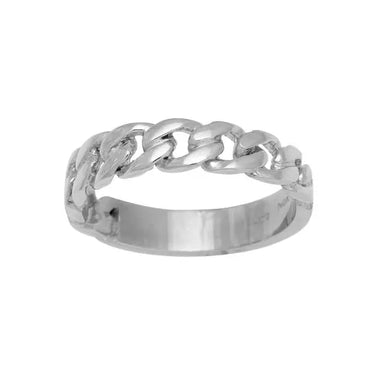 Panzer ring - Sølv fra Nordahl Jewellery