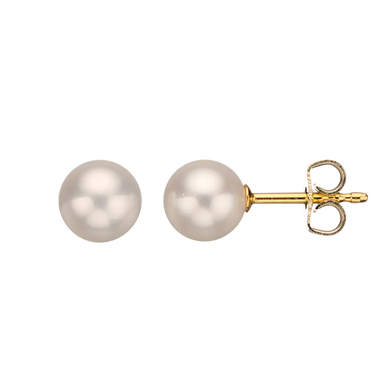 Ørestik kp 7-7½ mm - 8 kt. Guld fra Scrouples Jewellery