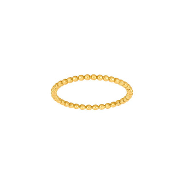 Kugle Ring - 8 kt. Guld