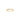 Snoet Ring m. Zirkonia - 8 kt. Guld