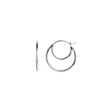 Double Creol - Silver fra Stine A Jewelry