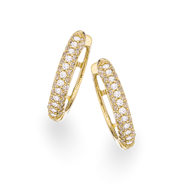 Creol m. zirkon - 8 kt. Guld fra Scrouples Jewellery