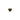 Petit Love Heart Black Ørestik - Forgyldt fra Stine A Jewelry