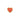 Petit Love Heart Red Coral Ørestik - Forgyldt fra Stine A Jewelry