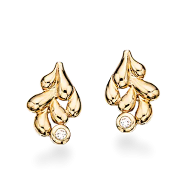 *Ørepynt syn.zir. 8 kt. fra Scrouples Jewellery