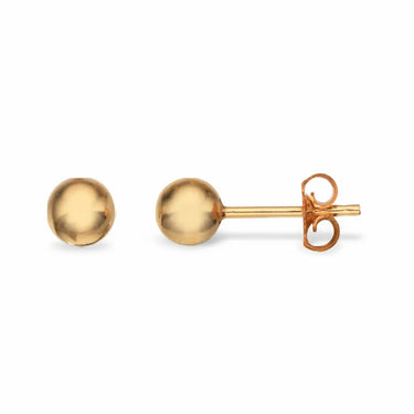 Ørepynt kugle 6 mm. sølv-fg. fra Scrouples Jewellery