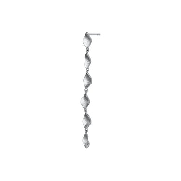 Six Dangling Ile De L’Amour Long Ørering - Sølv fra Stine A Jewelry