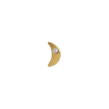Tout Petit Bella Moon ørering  - Forgyldt fra Stine A Jewelry