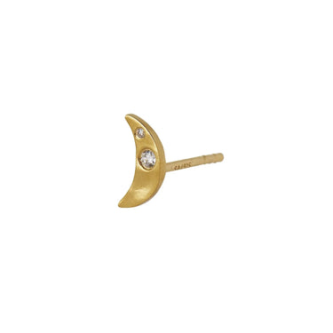 Petit Bella Moon ørering - Forgyldt fra Stine A Jewelry
