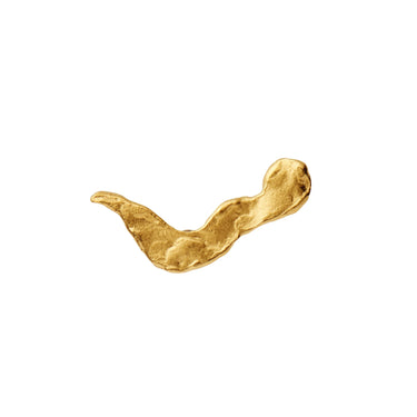 Petit gold splash ladylike ørering - Forgyldt fra Stine A Jewelry