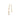 Big gold splash elegant pearls ørering - Forgyldt fra Stine A Jewelry