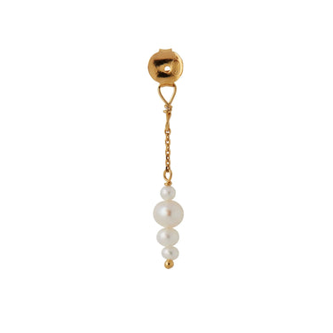Petit berries behind ear ørering - Forgyldt fra Stine A Jewelry