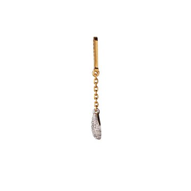 Tres petit vintage shell behind ear pendant - Forgyldt fra Stine A Jewelry